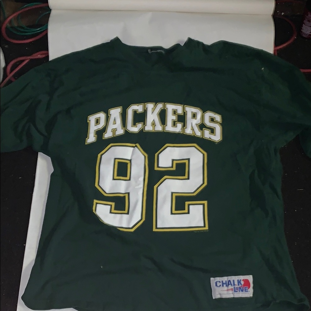 Chalk Line Green Packers Jersey